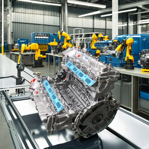 Auto <strong>Engine</strong> 100% Tested <strong>V8</strong> 4.6L 1UR <strong>Engine</strong> Assembly Motor for Toyota / Lexus - Product Image 5