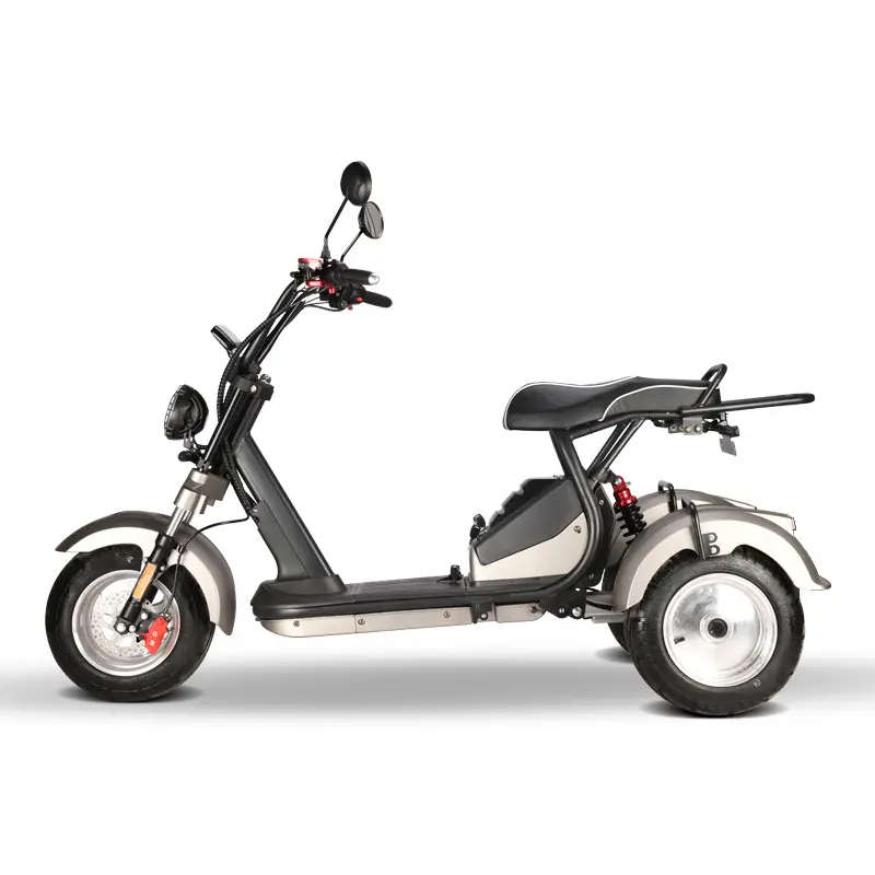 3-колесный Электрический трехколесный велосипед citycoco, 4000 Вт, Электрический скутер, электрические мотоциклы для взрослых