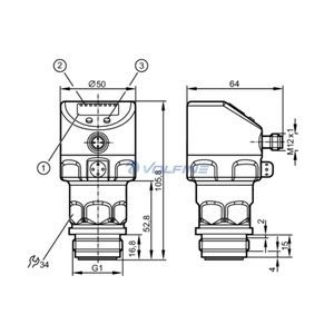 PI2795高精度誘導センサー5mm検出範囲新品 - Product Image 6