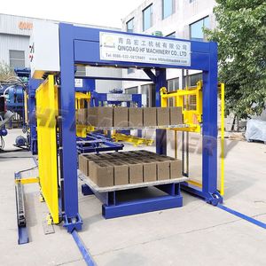 Máquina automática de fabricación de bloques huecos de HF Machinery, método de vibración de China, molde de componentes de núcleo de cemento de hormigón - Product Image 3