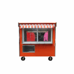 Thượng Hải Jingyao Kẹo Bông Máy Với Bàn Tay Thứ Hai Nhanh Chóng Thực Phẩm Xe Tải Trailer Cho Bán - Product Image 2