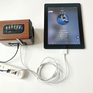 30ピンドックから3.5mmカーAUXオーディオUSB充電器ケーブル対応iPhone 3G 4G iPod Touch用プリンターIOSコンピュータバーコードSca - Product Image 3
