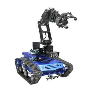 STEM Education 6DOF Smart RC Panzerroboter-Kits mit APP-Steuerung für die Arduino-Plattform