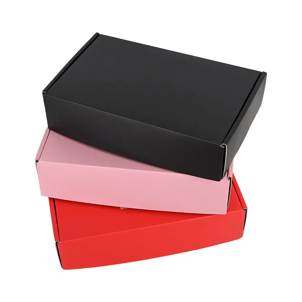 निर्माता कस्टम मुद्रित अद्वितीय नालीदार शिपिंग बॉक्स कस्टम लोगो कार्डबोर्ड मेलर बॉक्स
