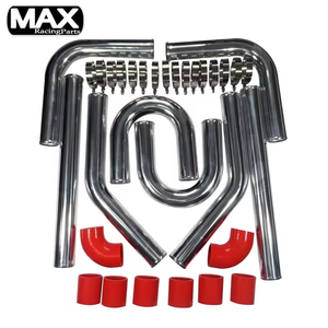 MAX araba oto yarış parçaları motor paslanmaz çelik egzoz iniş borusu kiti Ford Mercury Mustang Mustang için 260 289 302 çift - Product Image 6