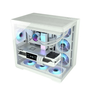 Rgb Usb 3.0 Fue renk Negro pc oyun aksesuarları masaüstü bilgisayar kasası adet beyaz durumda pc bilgisayar bilgisayar kasası - Product Image 2
