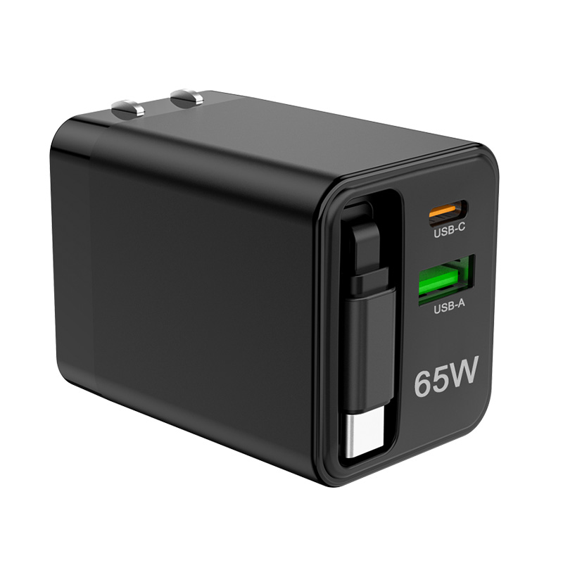 Black 65W Charger