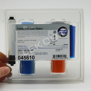 原装Fargo 45610 ymko全彩色带，适用于DTC1500，500打印 - Product Image 1