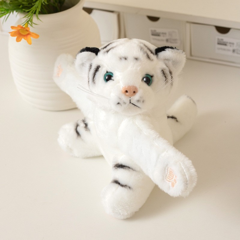 Círculo de bofetada única de tigre blanco