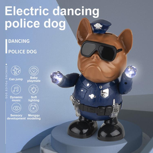 子供のためのウォーキングダンスロボットおもちゃLED点滅ライトと音楽スマートインタラクティブ電子歌うおもちゃを備えたロボットおもちゃ - Product Image 5