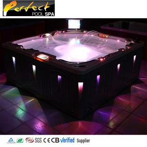 Bañera de hidromasaje de alta configuración Spa al aire libre con TV POP-UP Función LED de lujo Asientos para 6 personas bañera de hidromasaje - Product Image 3