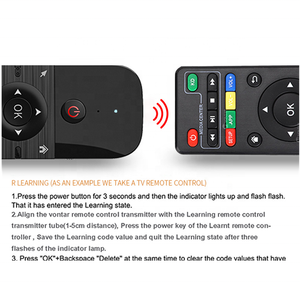 M8 Skymouse 2.4G Voice Wireless <strong>Keyboard</strong> And Air <strong>Mouse</strong> for Android Smart TV Box Set-top-box Remote Control Two Side For <strong>Computer</strong> - Product Image 4