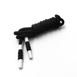 Custom Polyester Cord Round Draw Cords Hoodie <strong>String</strong> Rope Drawstring Pants Drawcord <strong>with</strong> Rubber Tips - Product Image 3