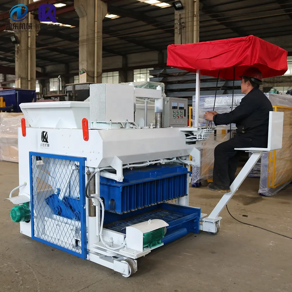 In Sales Promotion! Mobile Brick Making Machine Movable Egg Layer Block Making Machine Moving Concrete Block Machinery Price