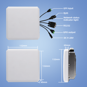 Lettore UHF RFID 860-960MHz 10m lettore di Smart Card RS232 RS485 TCP/IP UHF RFID lettore integrato per il sistema di controllo dell'accesso del veicolo - Product Image 3
