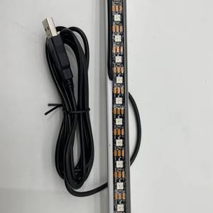 WS2812B/SK6812 алюминиевый профиль адресуемый светодиодный светильник бар USB разъем цифровой RGB светодиодные полосы света