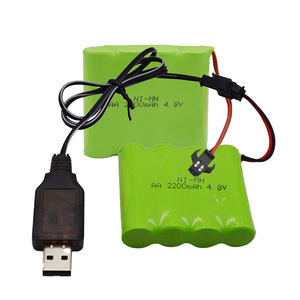 Jieyo NiMh Battery Size <strong>AA</strong> <strong>4.8v</strong> 2200mah <strong>Ni</strong>-<strong>mh</strong> Rechargeable Batteries Pack for RC Excavator RC Vehicle Car Truck Crawler - Product Image 5