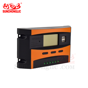 Sun chong lic 12V 24V 10A PWM-Controller 10amp manuelle Solar laderegler mit LCD-Display - Product Image 3
