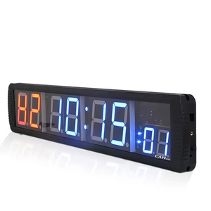 Custom ized Edition 4 "Großbild 8-stellige LED-Turnhalle Wanduhr Intervall Training Workout Gym Timer mit Fernbedienung - Product Image 4