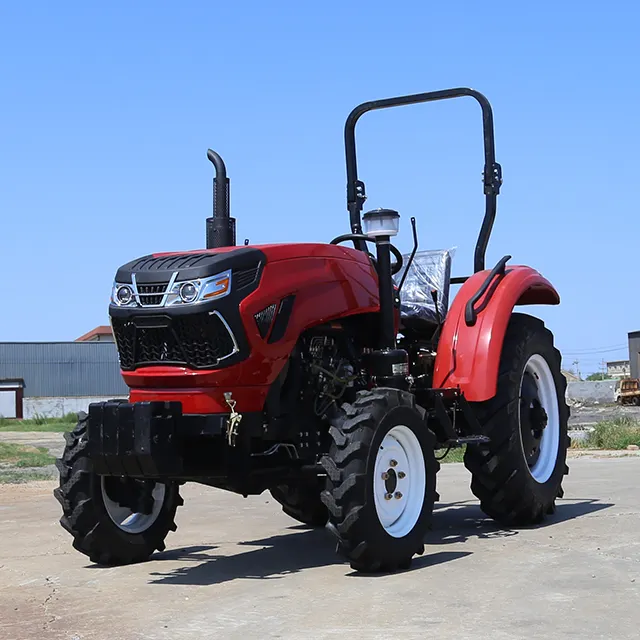 Agricolas 4wd traktor mini multifungsi, traktor 20HP 30HP 40HP 50HP teaktor pertanian kompak dengan traktor pertanian