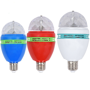 SKD หลอดไฟ Led ตกแต่งมหัศจรรย์,อะไหล่หลอดไฟ Led RGB หมุนได้ E27สำหรับเวทีปาร์ตี้ไฟโปรเจคเตอร์ - Product Image 5