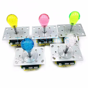 Alta calidad USB PC Arcade Joystick Controller Arcade 4way/8way Single Color Iluminado Joystick Arcade Repuestos - Product Image 1