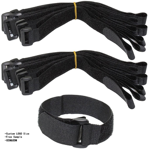 Correa para caña de pescar, cinturón de fijación, pegatina elástica, poste Universal, Ti, multiusos, correa duradera, bridas para cables, gancho y bucle de nailon - Product Image 1
