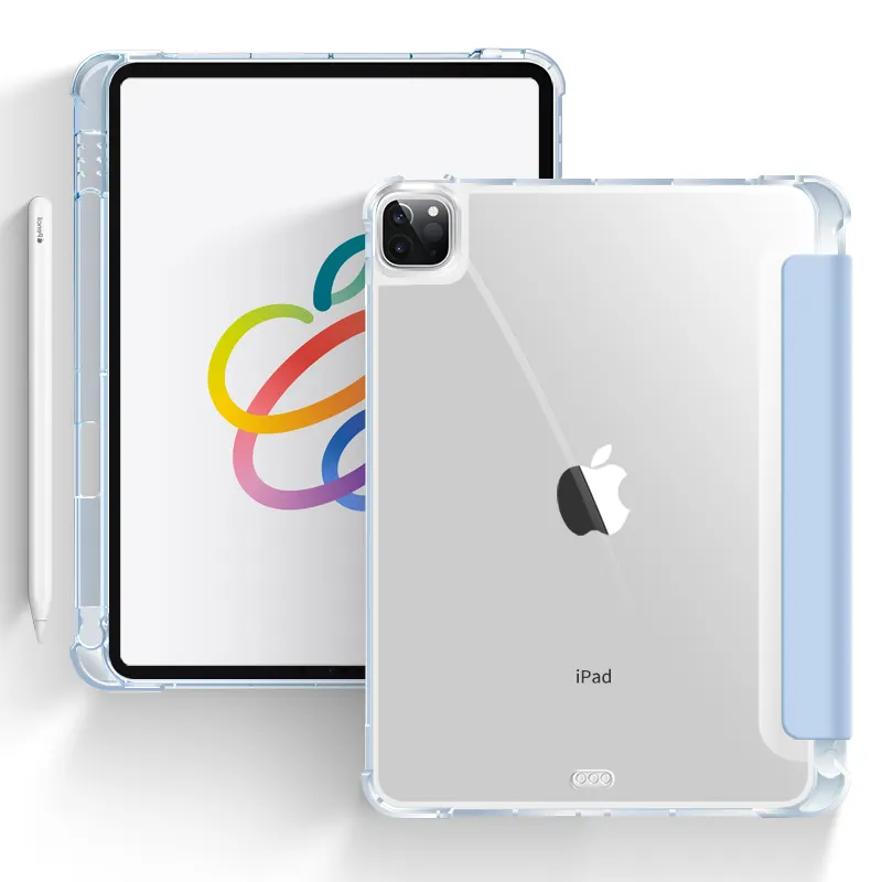 เคสแม่เหล็กพับได้สำหรับ iPad 4/5 10.9 Pro 11 2021ชุดแหวน PU Guangdong PSG OPP + กล่องกระดาษ CE ROHS