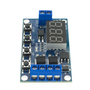 DC 12V 24V Dual MOS tubo LED relè di ritardo del tempo relè Trigger ciclo Timer di ritardo interruttore di circuito scheda di temporizzazione modulo di controllo di temporizzazione - Product Image 6
