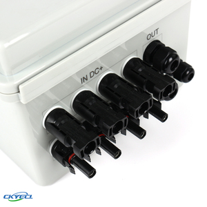 Sistema de energía solar, caja de conexiones de 4 entradas y 1 salida, soporte de voltaje, venta directa de fábrica, 500V/1000vdc, caja combinadora de matriz Pv 4-1 - Product Image 2