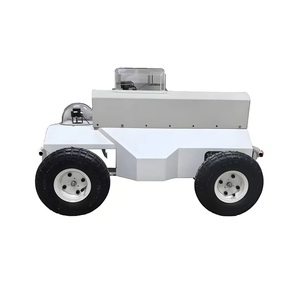 4WD Ros умный автомобильный инспекционный робот с автоматическим вождением, переднее рулевое шасси для строительной техники - Product Image 3