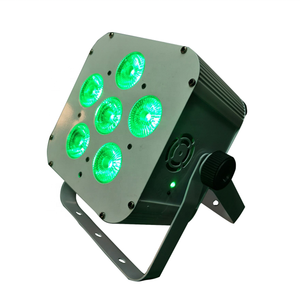 Yüksek kalite 6x18W RGBWAUV LED LED kablosuz pil Par ışık fabrika doğrudan Dj, disko, kulüp, sahne aydınlatma gerçekleştirmek - Product Image 2