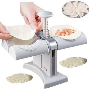 Manual Press Dumpling Wrapper Tool Household Double Head Automatic Dumpling Maker Mould Household Double <strong>Empanada</strong> Molde - Product Image 1