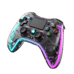 Hot Sale Touch Button BT Wireless Game Controller für P4 PC Switch Gamepad mit RGB-Licht - Product Image 1