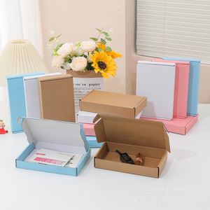 Bán buôn tùy chỉnh mới nhất thiết kế carton sóng bao bì hộp quà tặng cá nhân hộp bưu phẩm với logo - Product Image 6