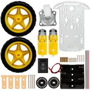 Robotlinking Motor intelligenter Zwei-Rad-Smart-Roboter-Autopaket 2WD intelligenter Chassis-Kit für Arduino elektronische Komponenten - Product Image 5