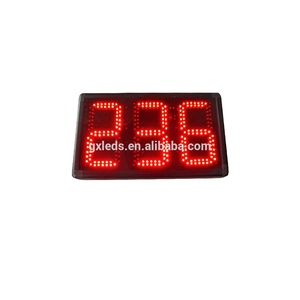Ganxin 8 Zoll 3-stellige große rote LED große 7-Segment-Anzeige
