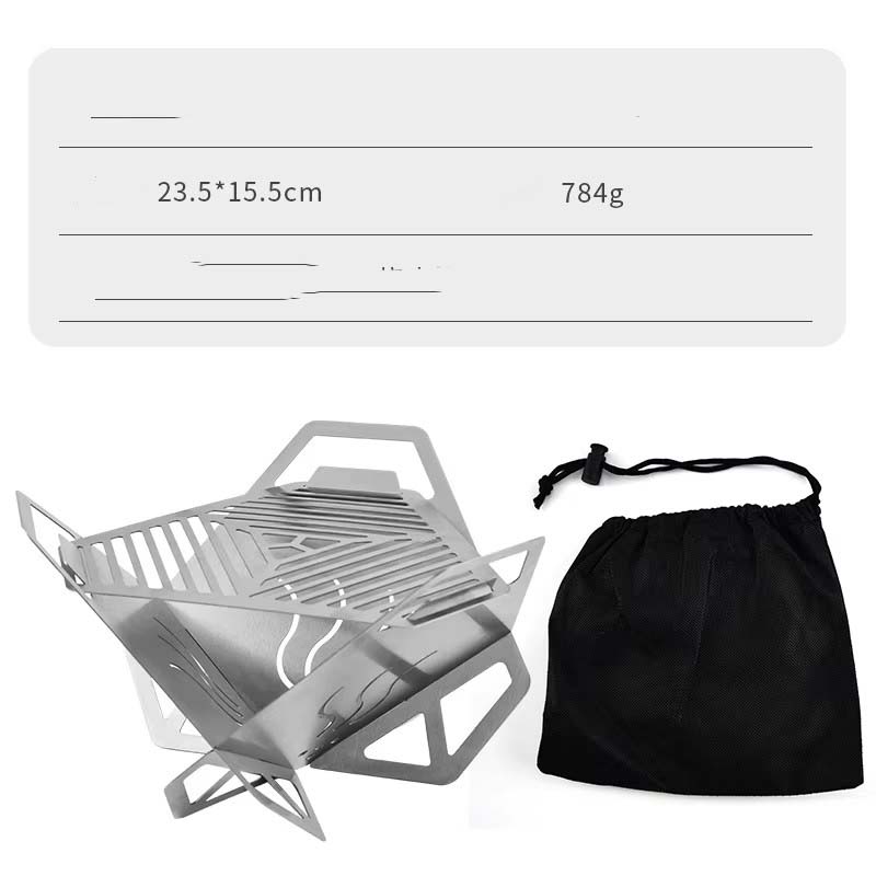 GRILLE en acier inoxydable BLANC (grande)