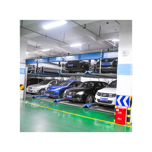 2-<strong>Level</strong> Motor-Driven Steel Car Parking Lift Puzzle Mechanical <strong>Automatic</strong> Parking System for Garage <strong>Use</strong> - Product Image 5