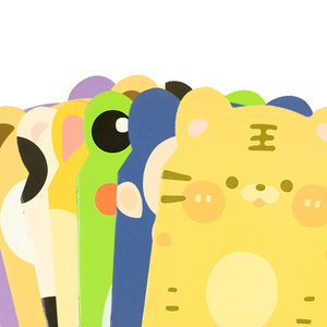 2024新しいiteamカスタムノートブックハードカバー学校のもの学生ノートブックと日記漫画かわいい動物学生エクササイズブック - Product Image 3