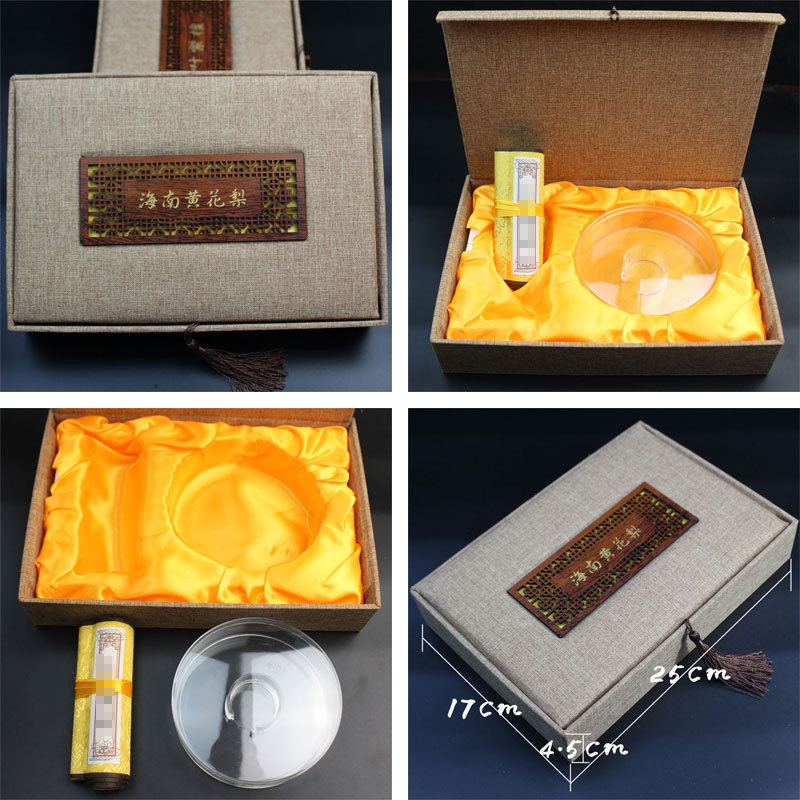 Caja de regalo de palisandro de Hainan