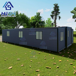 Tùy chỉnh đúc sẵn 20ft 40ft mở rộng container nhà 2 3 4 phòng ngủ prefab bán mô-đun nhà Granny phẳng - Product Image 1