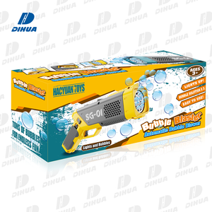 Bubble Machine Gun, sızdırmaz kabarcık oyuncak çocuklar için 3 şişe dolum çözümleri, otomatik zengin kabarcık makinesi ışık ve ses ile - Product Image 2