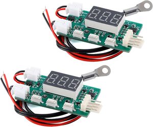YR-1001 DC12Vファンスピードコントローラ電子モジュールキット4ワイヤファン温度コントローラモジュールボード2個購入 - Product Image 1