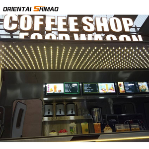 CE認証を取得した製造プラント用のスナック食品用の新しいケータリングトレーラー移動式フードカートトラック