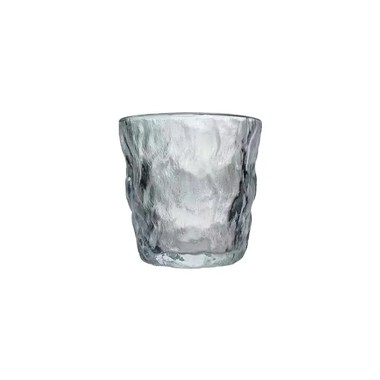 זכוכית וויסקי שקוף באיכות גבוהה כוסות רוק זכוכית וויסקי לכוס קוקטייל 350 מ "ל
