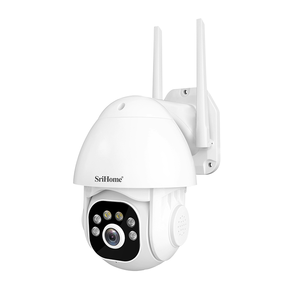 SriHome WiFi安全摄像头系统8ch 5MP摄像头10.1英寸触摸屏双向音频闭路电视安全系统