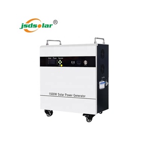 JHP系列1.5kw 3kw 5kw所有在一个带面板的太阳能系统便携式太阳能发电系统1500w 3000w 5000w太阳能存储系统 - Product Image 2