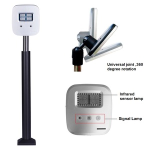 เครื่องอ่านการ์ด RFID ประสิทธิภาพสูงระยะไกลเครื่องอ่านประตู ABS มีอินเทอร์เฟซไร้สายบลูทูธ - Product Image 5