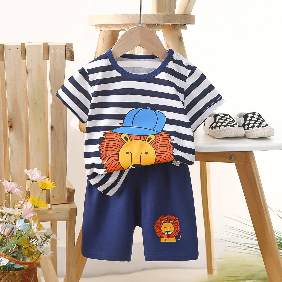 Ensemble T-shirt Lion